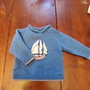 Janie and Jack sailboat sweater